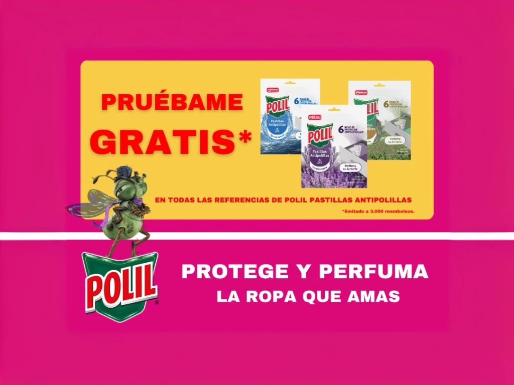 Promoción POLIL ANTIPOLILLAS - Protege tu ropa y armarios